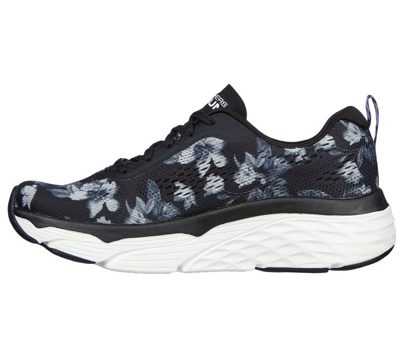 Dámské Sportovní Tenisky Skechers Max Cushioning Elite - Tropic Utopia Černé Bílé | CZ.128562 BKW